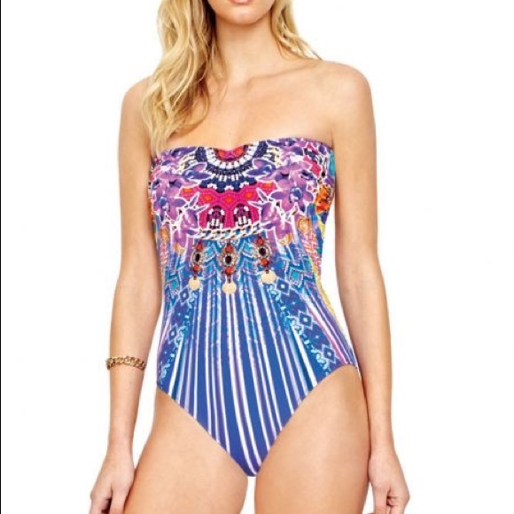 Gottex Other - Gottex Sarasana Bandeau One Piece Swimsuit